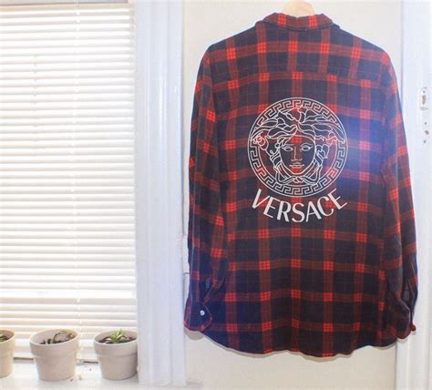 versace flannel.